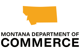 Montana Department of Commerce Logo 2nd Stacked